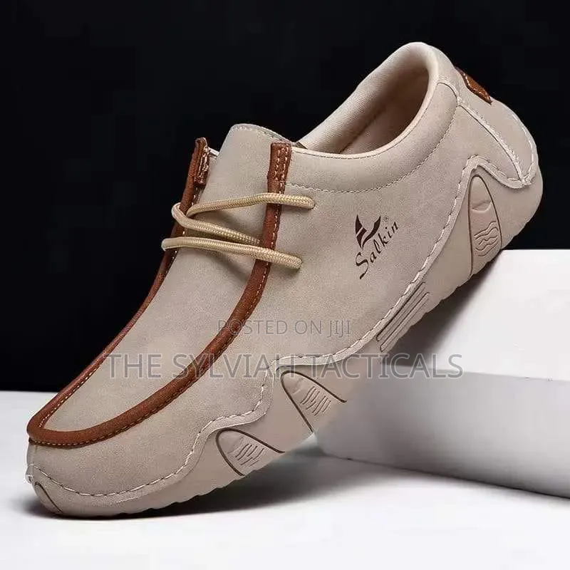 Original Smart Casual Semi Official Leather Men's Salkin Shoes