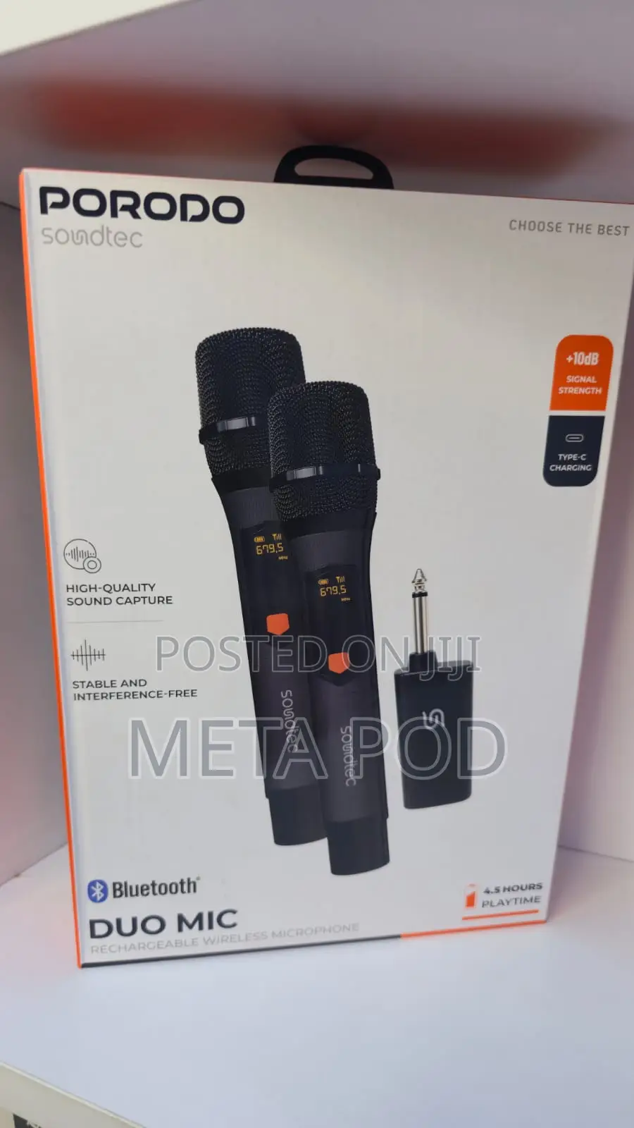 Porodo Duo Mic