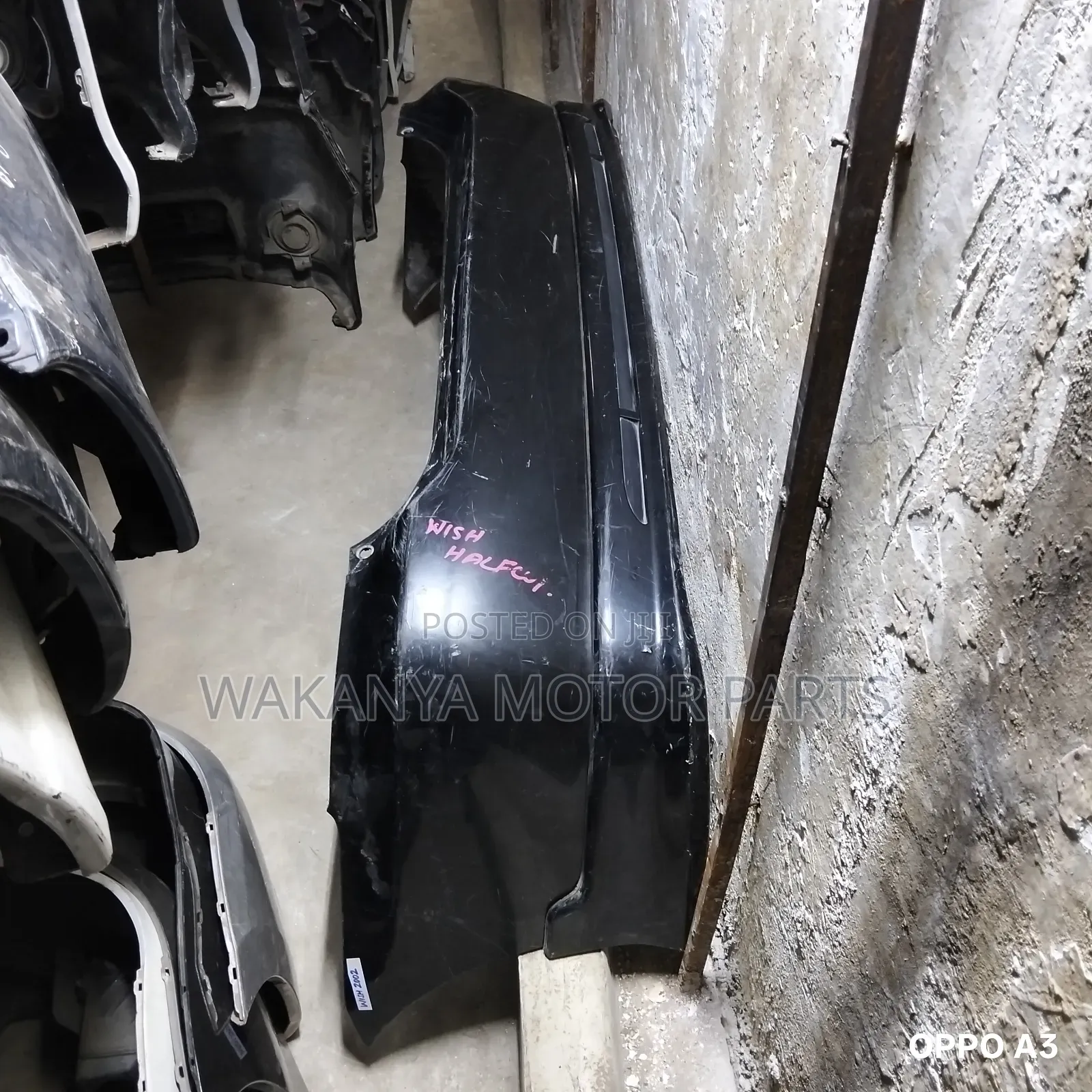 Toyota Wish Model 2002/2004 REAR BUMPER With Body Kit, Ex Japan