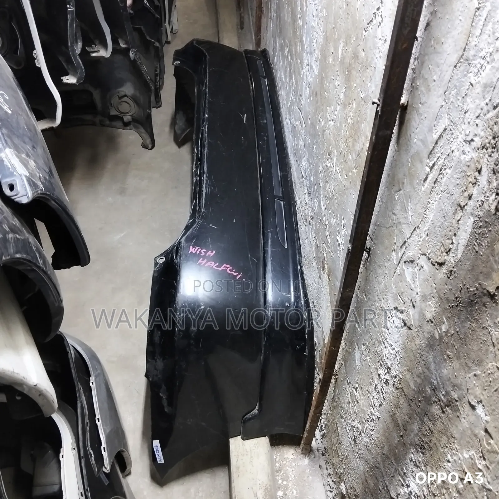 Toyota Wish Model 2002/2004 REAR BUMPER With Body Kit, Ex Japan