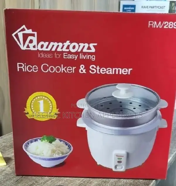 Ramtons Rice Cooker & Steamer (Model RM/289).