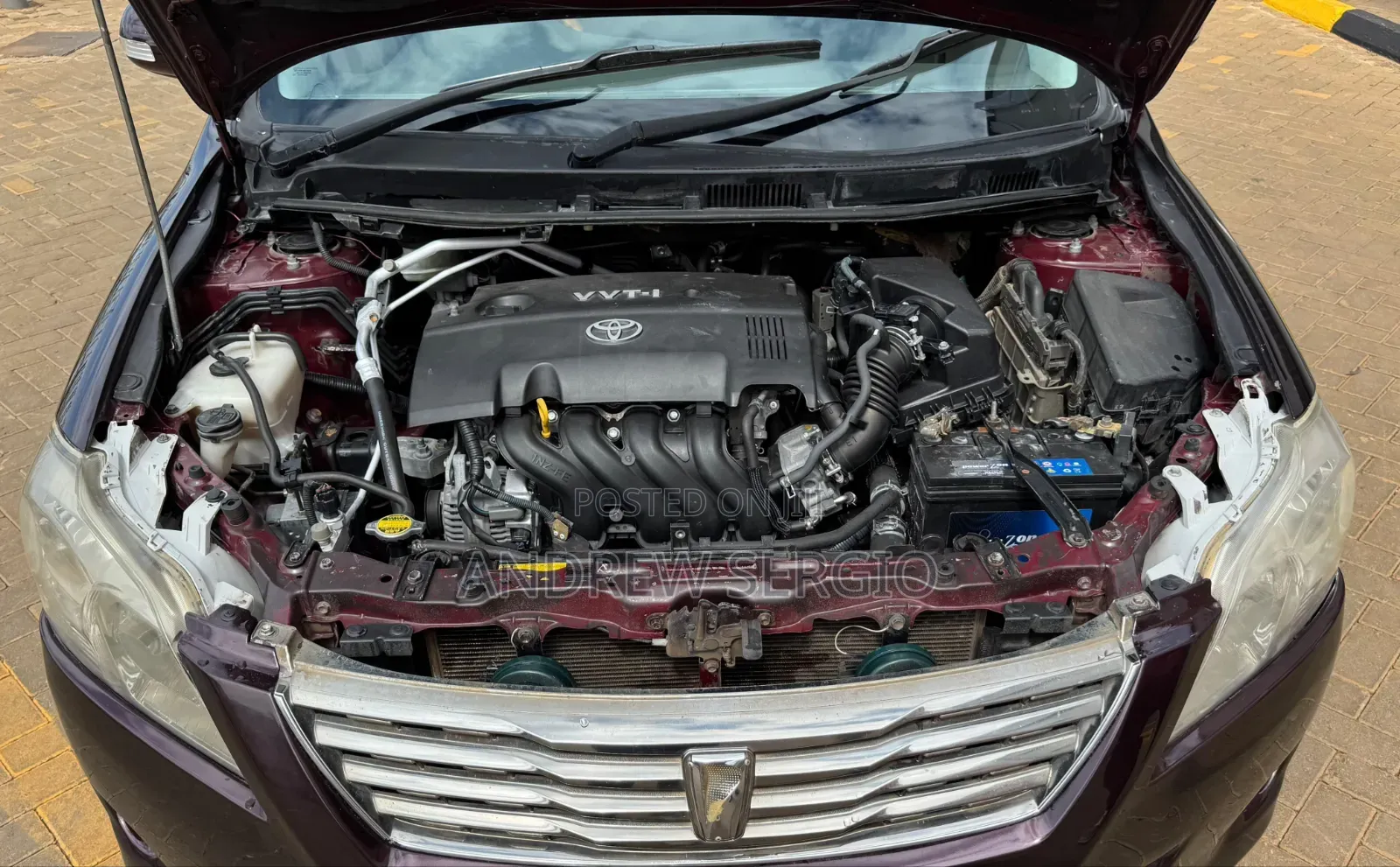 Toyota Premio 2008 Burgundy