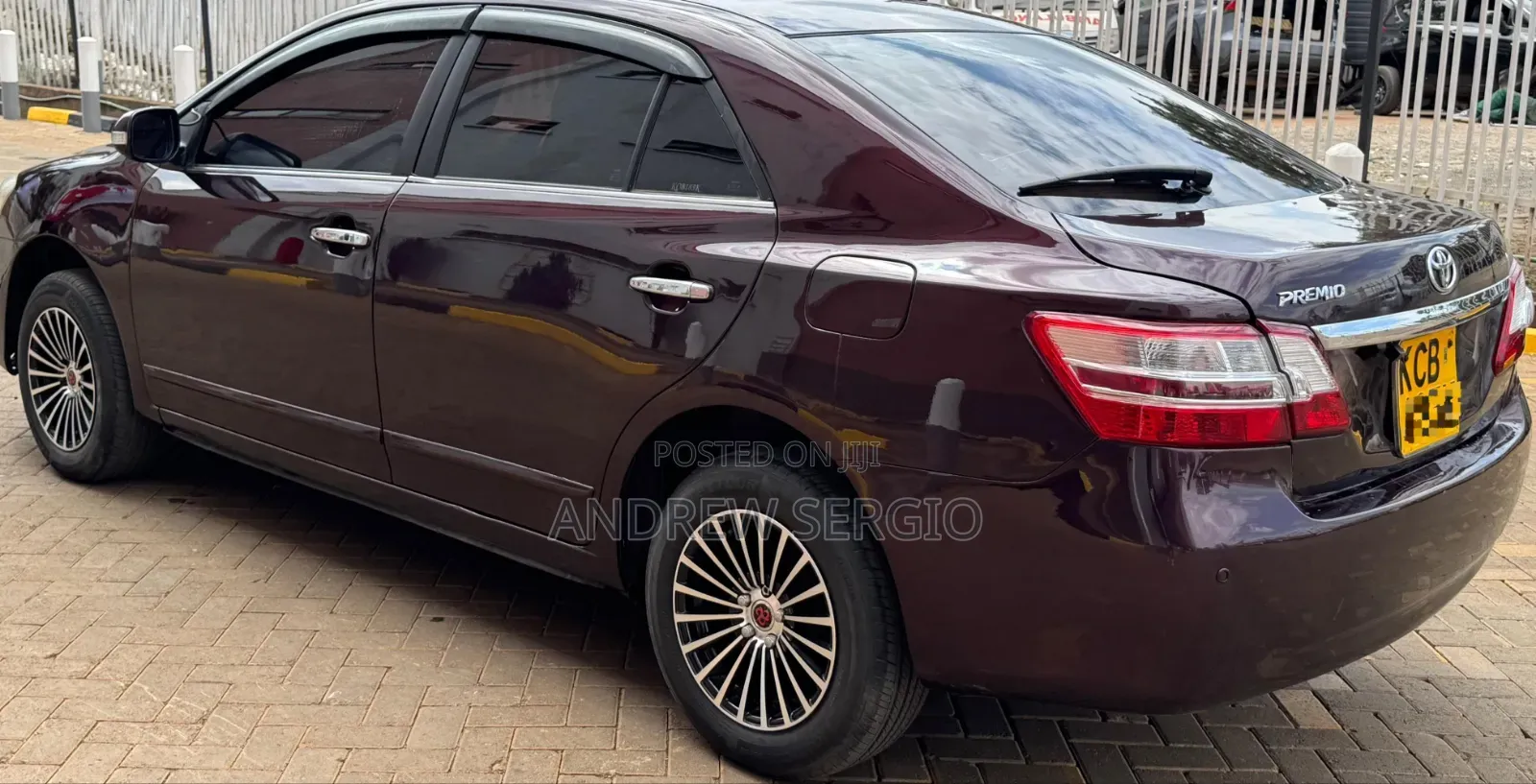 Toyota Premio 2008 Burgundy