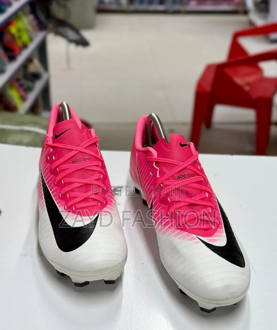 Mercurial Pink White Low