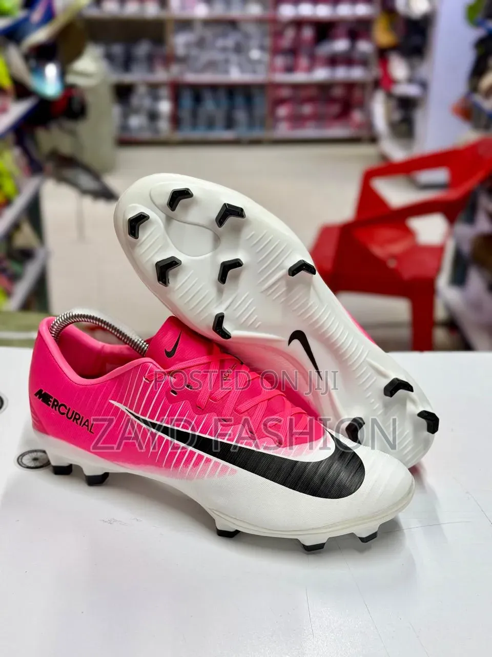 Mercurial Pink White Low