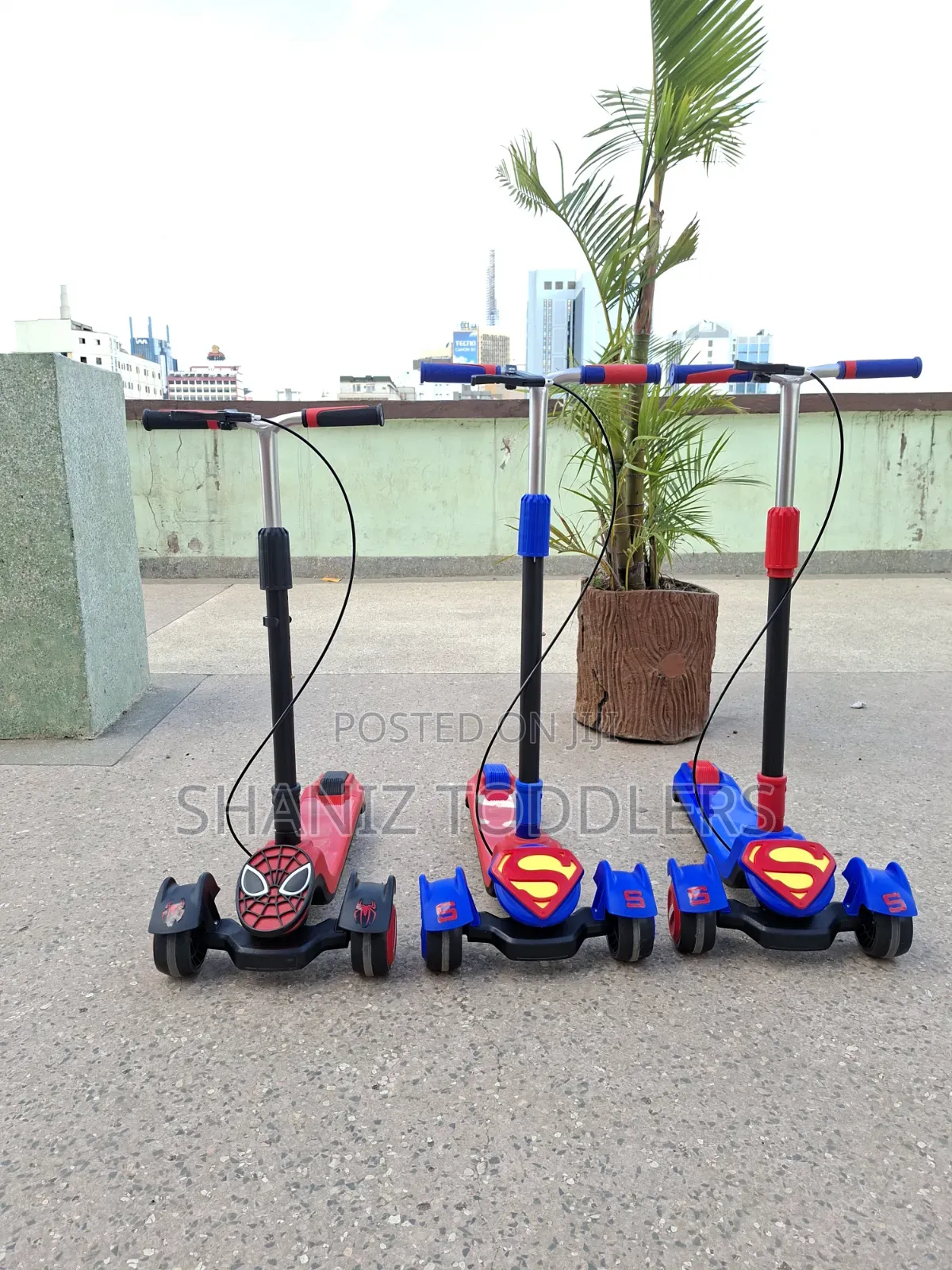 Foldable 3 -Wheel Kick Scooter