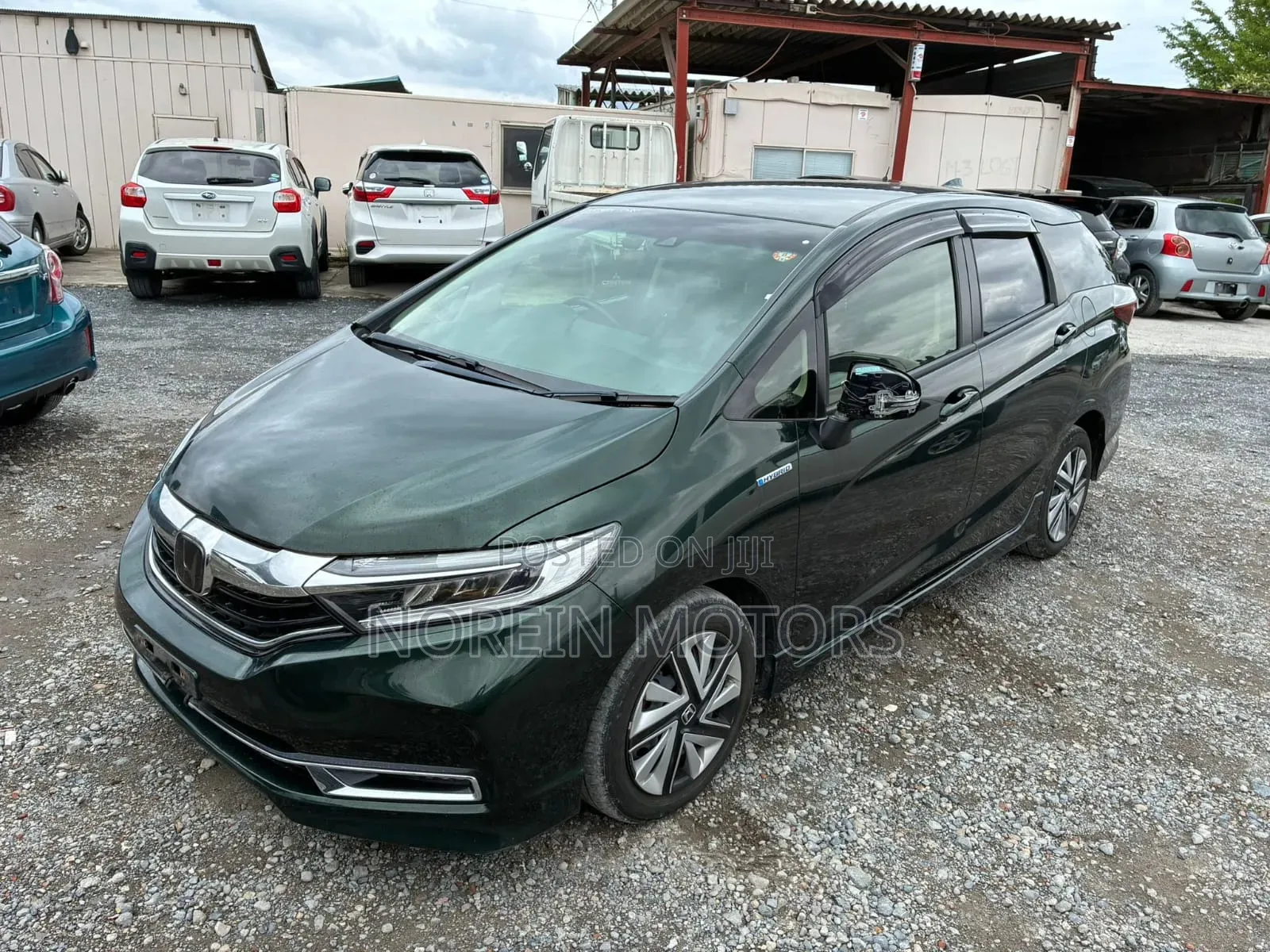Honda Fit Shuttle 2020 Green