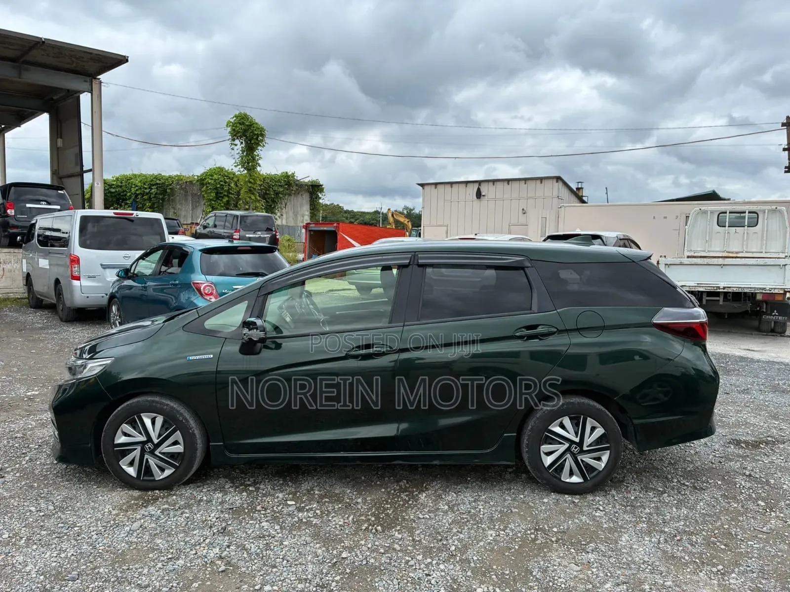 Honda Fit Shuttle 2020 Green
