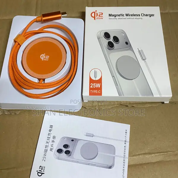 Q12 Wireless Phone Charger With Sleek Magnetic Design