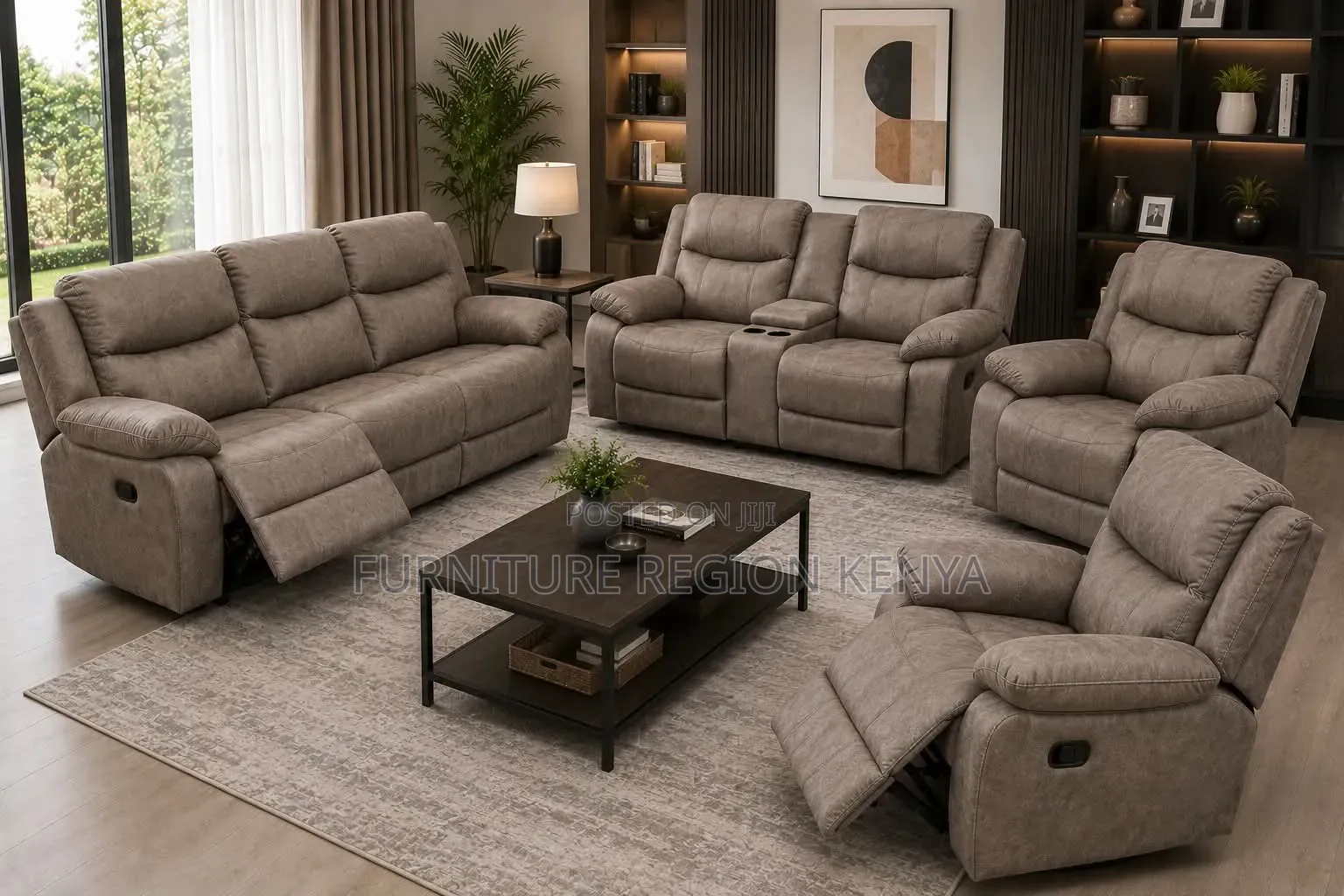 Seven Seater Imported Recliner Sofa