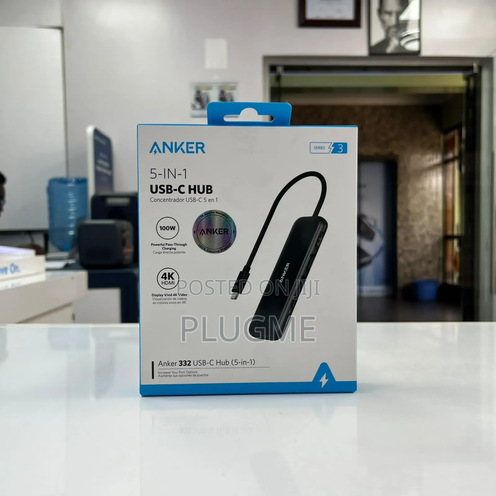 Anker 5 in 1 USB C & 4k HDMI Media Hub
