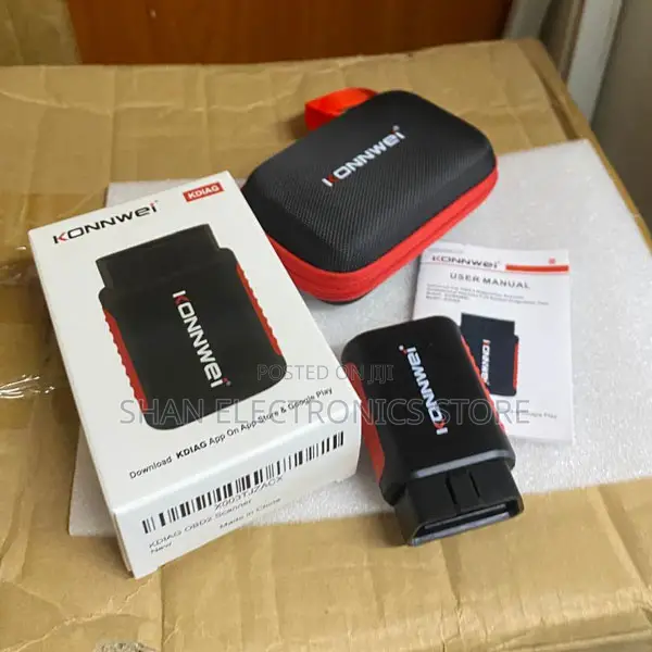 KDIAG Konnwei Wireless Engine Code Reader for Compatible OBD2 Cars