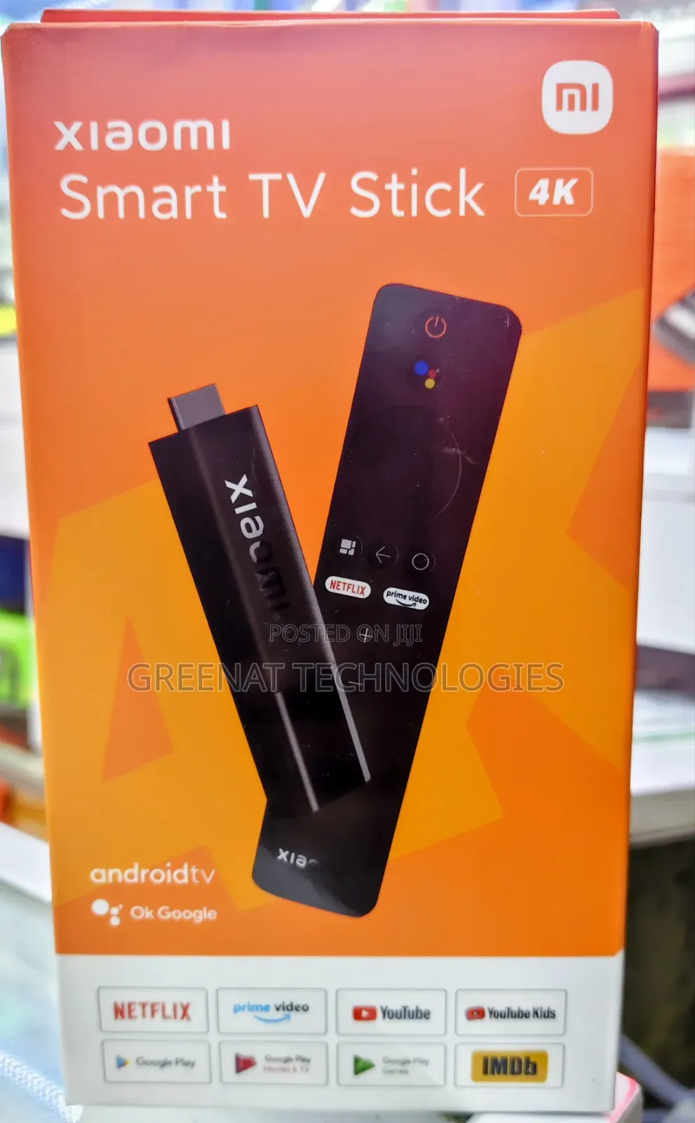 Xiaomi Smart TV Stick 4K MDZ-27-EU Android TV 4K Smart TV Stick