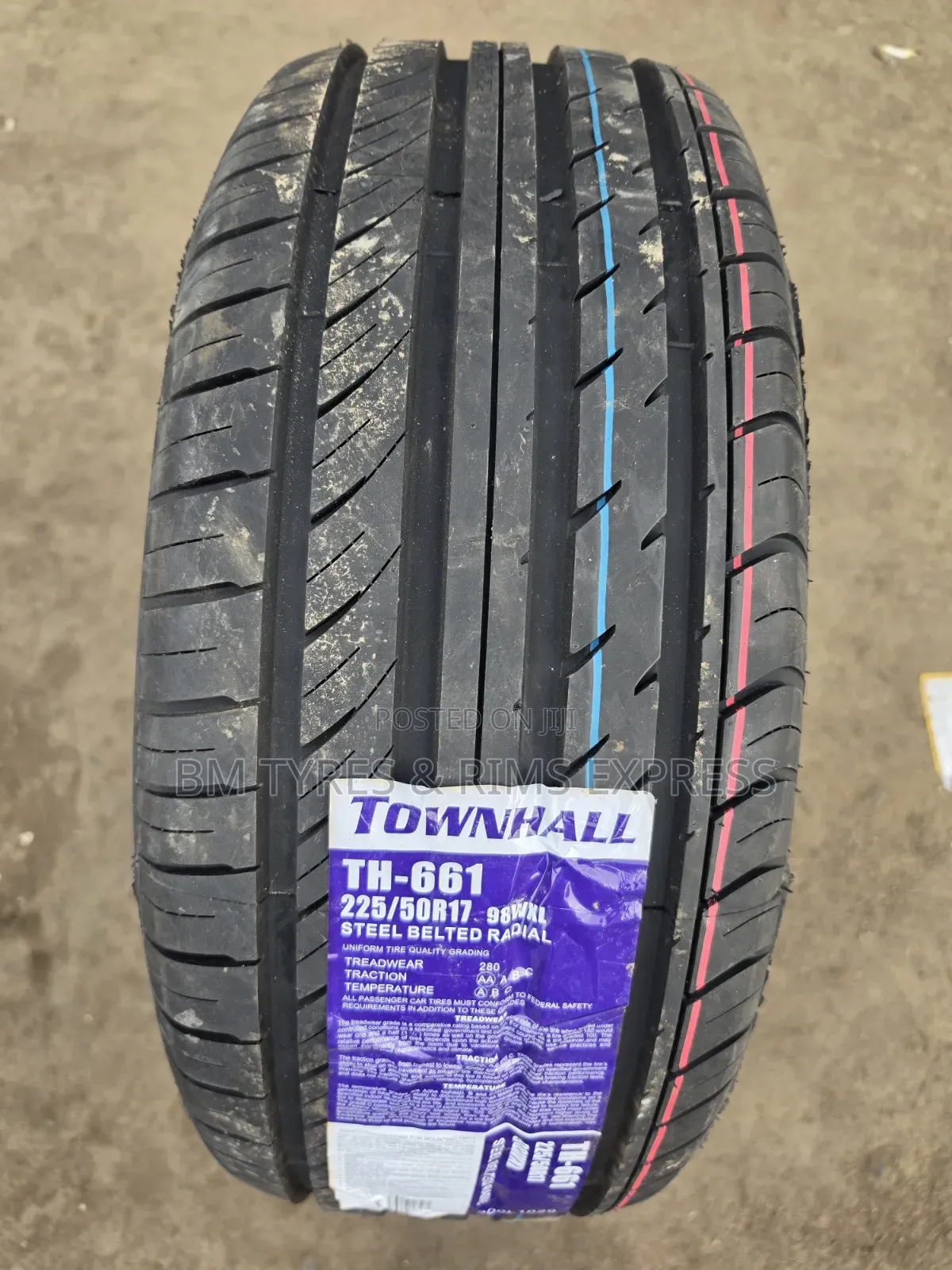 225 /50 R17 Townhall Tires