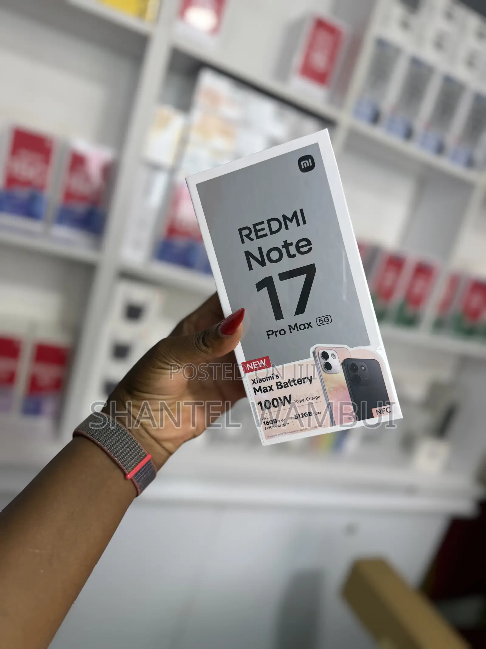 New Xiaomi Redmi Note 17 Pro Max 512 GB Black