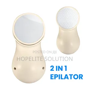 Rechargeable 2in1 Epilator Painless Hair and Skin Remover Machine