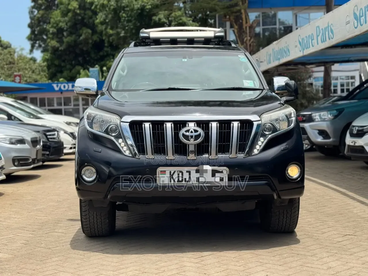 Toyota Land Cruiser Prado 2.8 D-4D 2015 Off white
