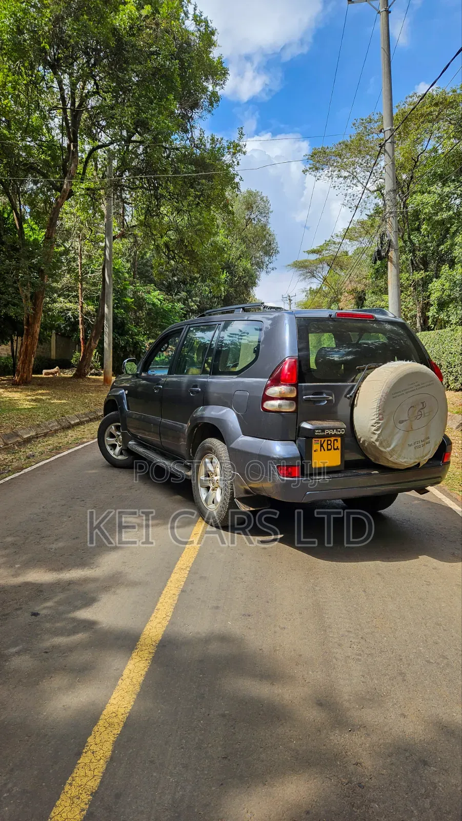 Toyota Land Cruiser Prado 2008 Gray