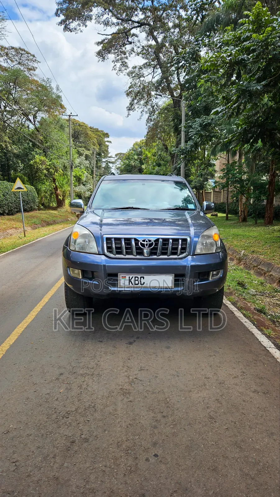 Toyota Land Cruiser Prado 2008 Gray