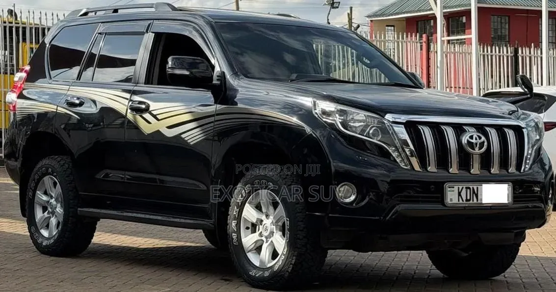Toyota Land Cruiser Prado 2.8 D-4D 2016 Matt Black