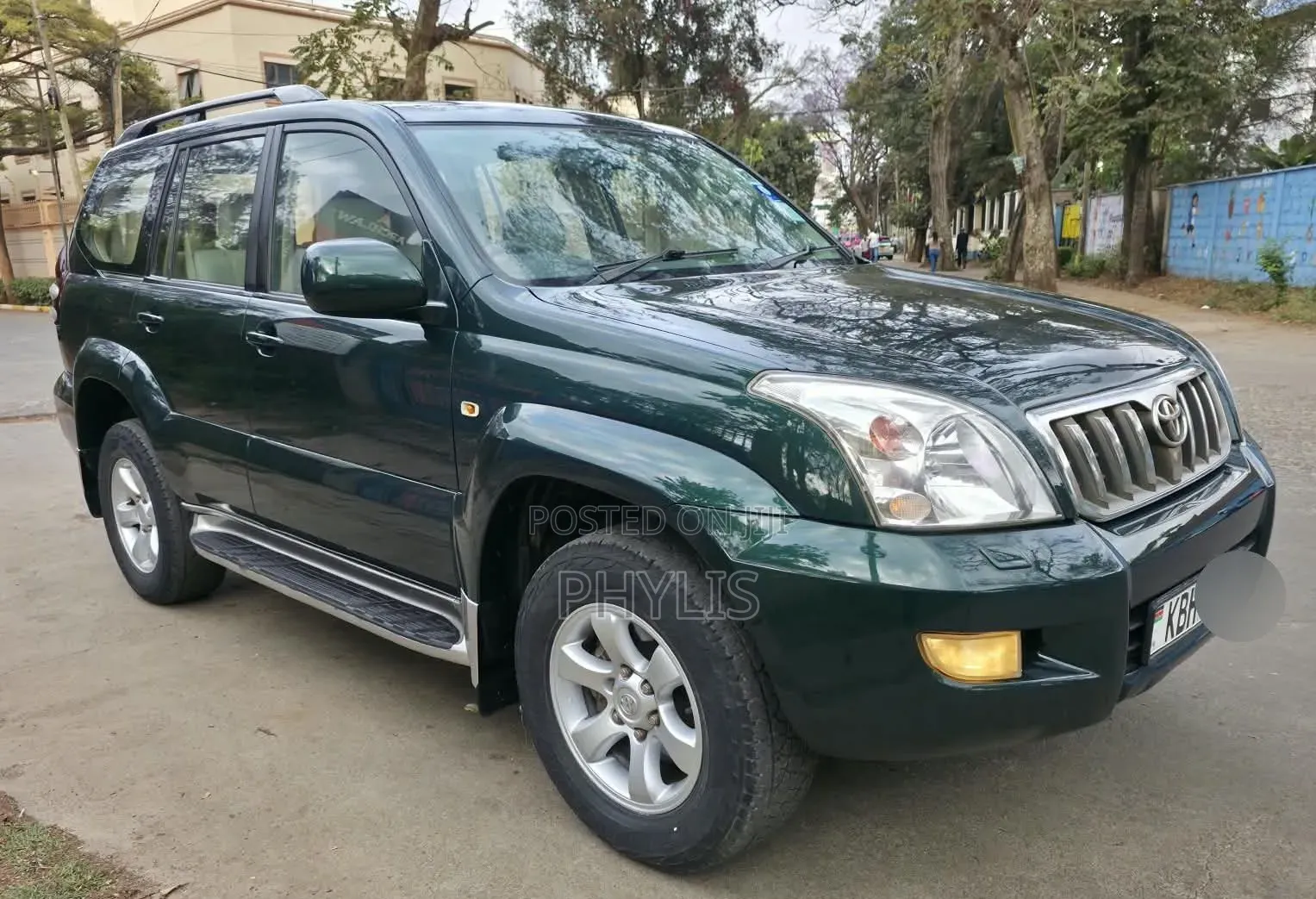 Toyota Land Cruiser 2003 Black