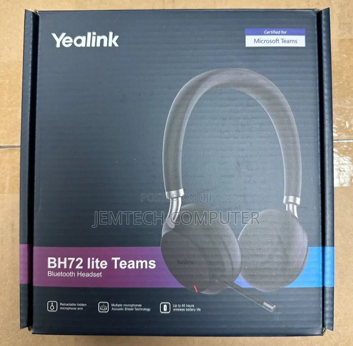 Yealink BH72 Lite Teams USB Bluetooth Headset