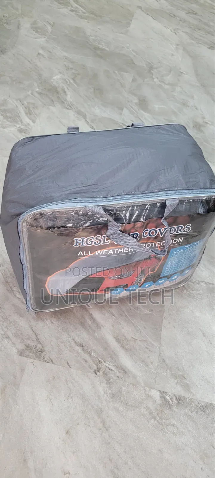 All-Weather Car Body Cover for Sun, Rain and Dust Protection