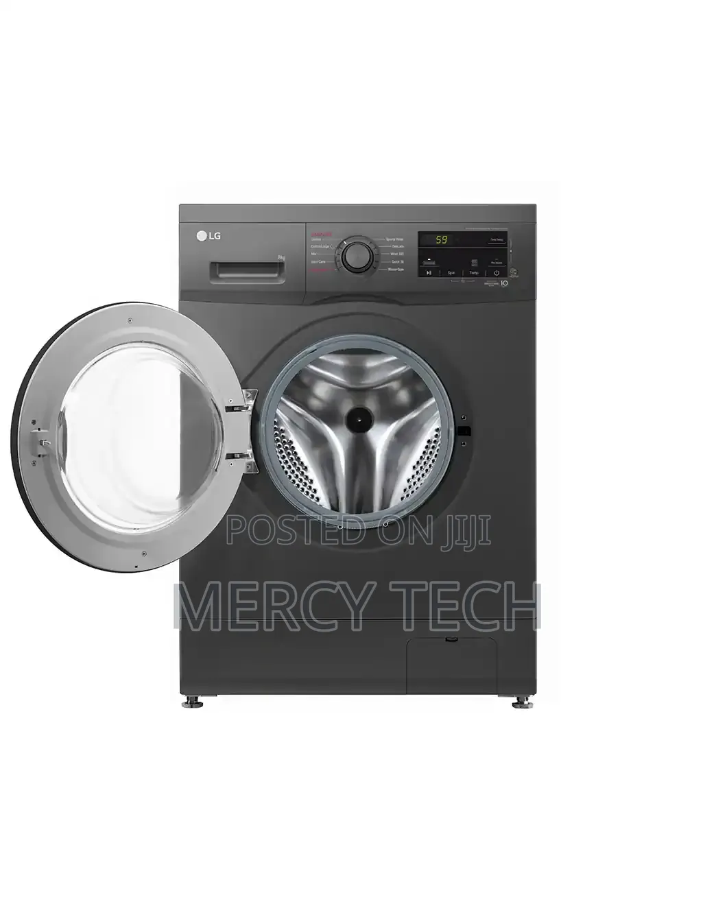 LG 9kg Front Load Wash & Spin Washing Machine