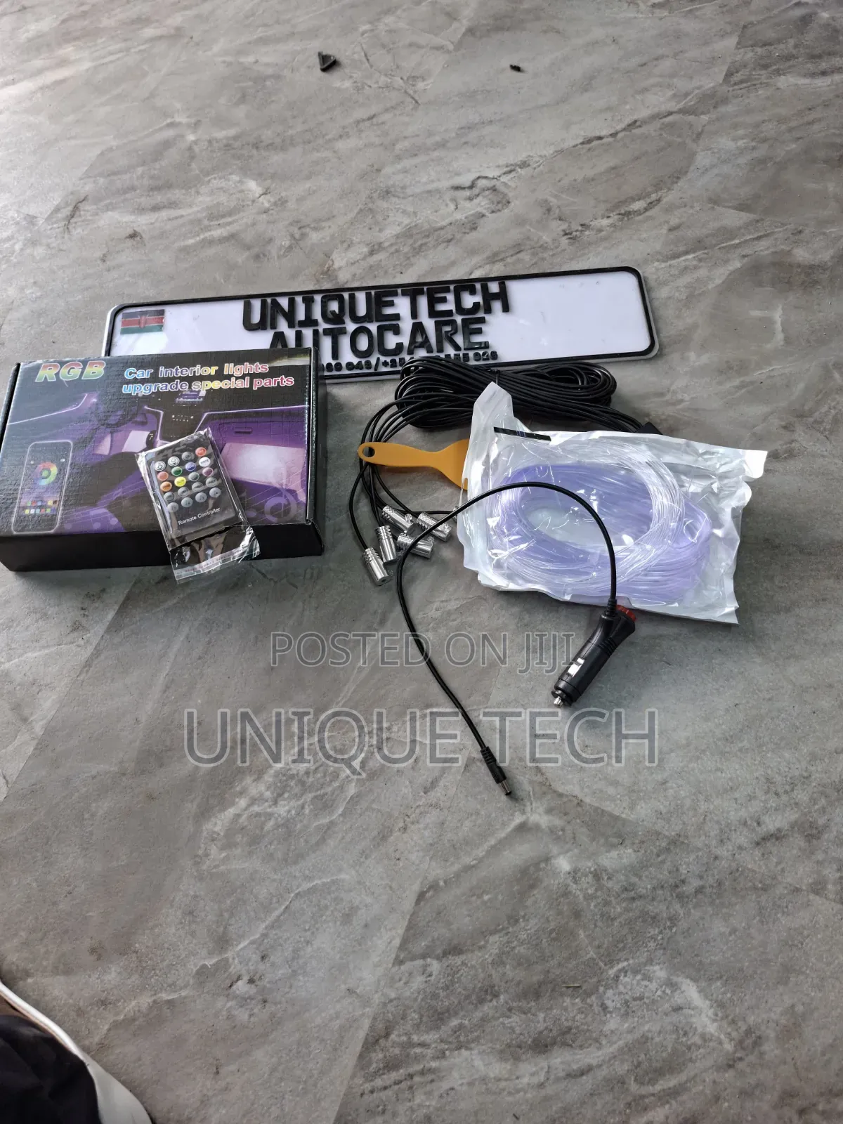 RGB Car Dash Light Strip LED Ambient Interior Mood Lighting