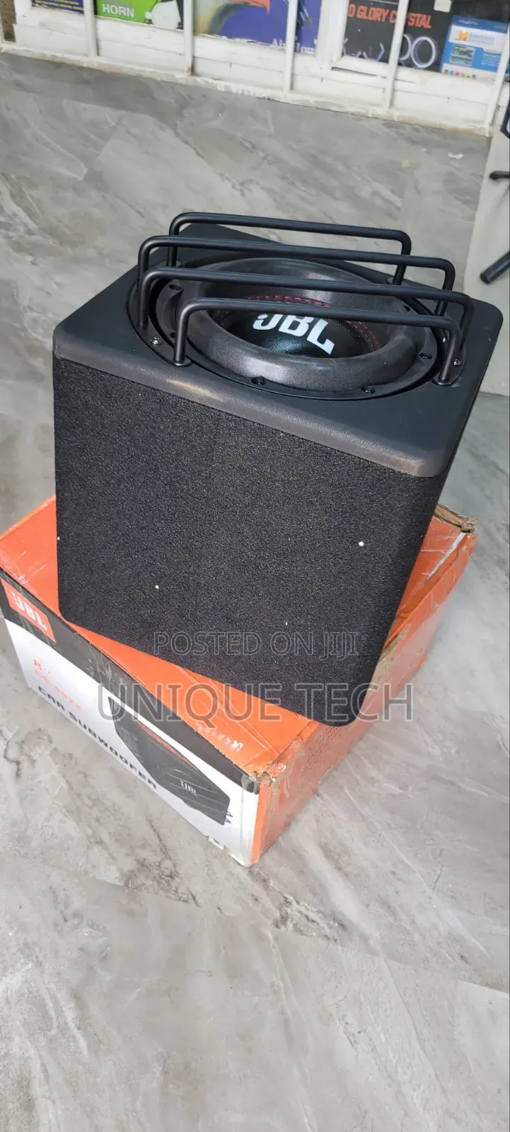 JBL 8 Inch 1000W Subwoofer With Built-in Amplifier and Equalizer