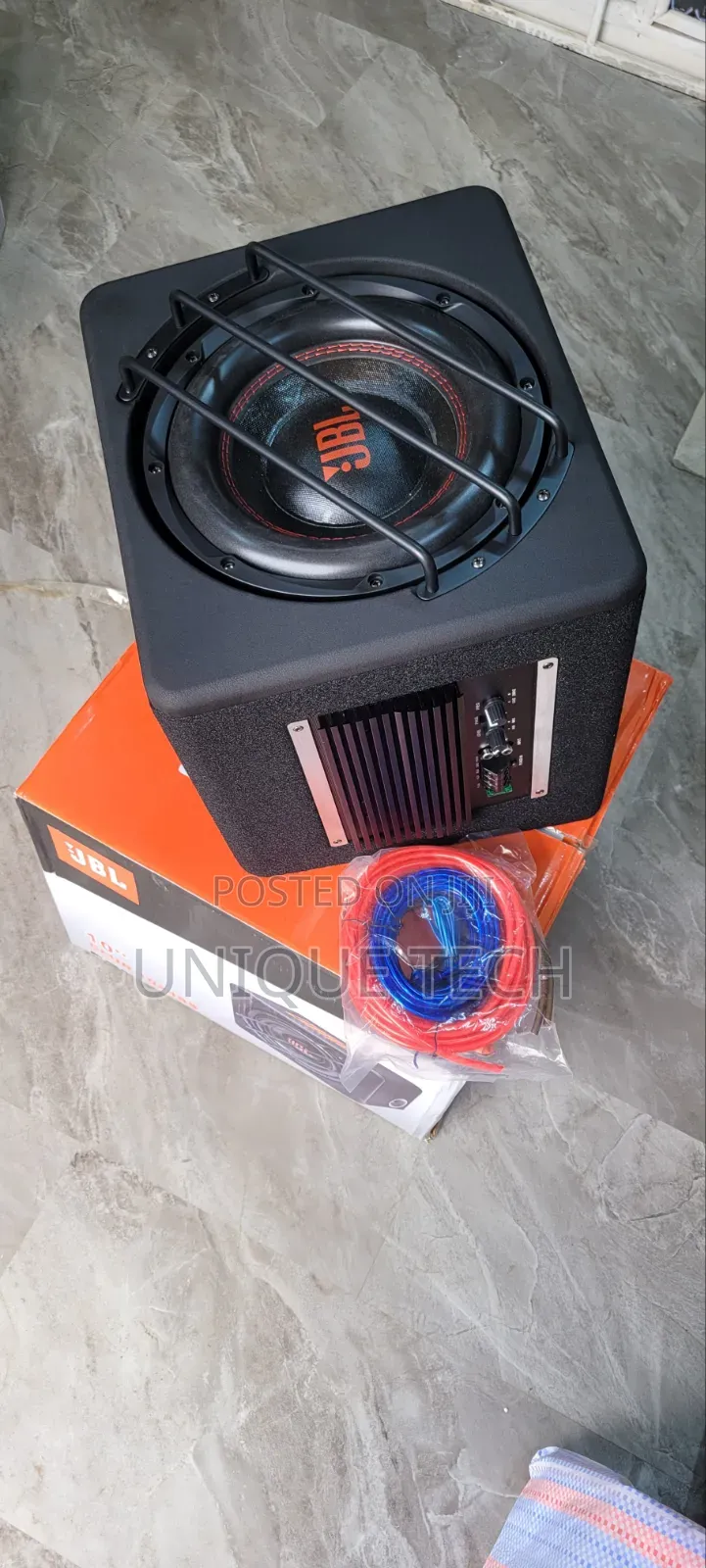 10 Inch 2000W Car Subwoofer With Built-in Amplifier and Equalizer