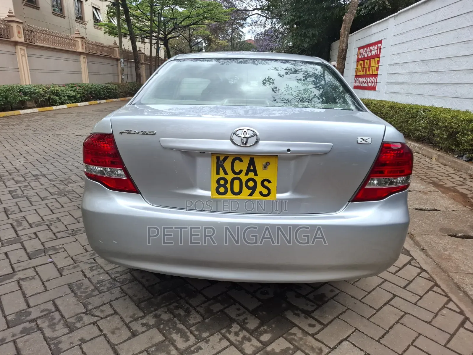Toyota Axio 1.5 X 2WD 2008 Silver