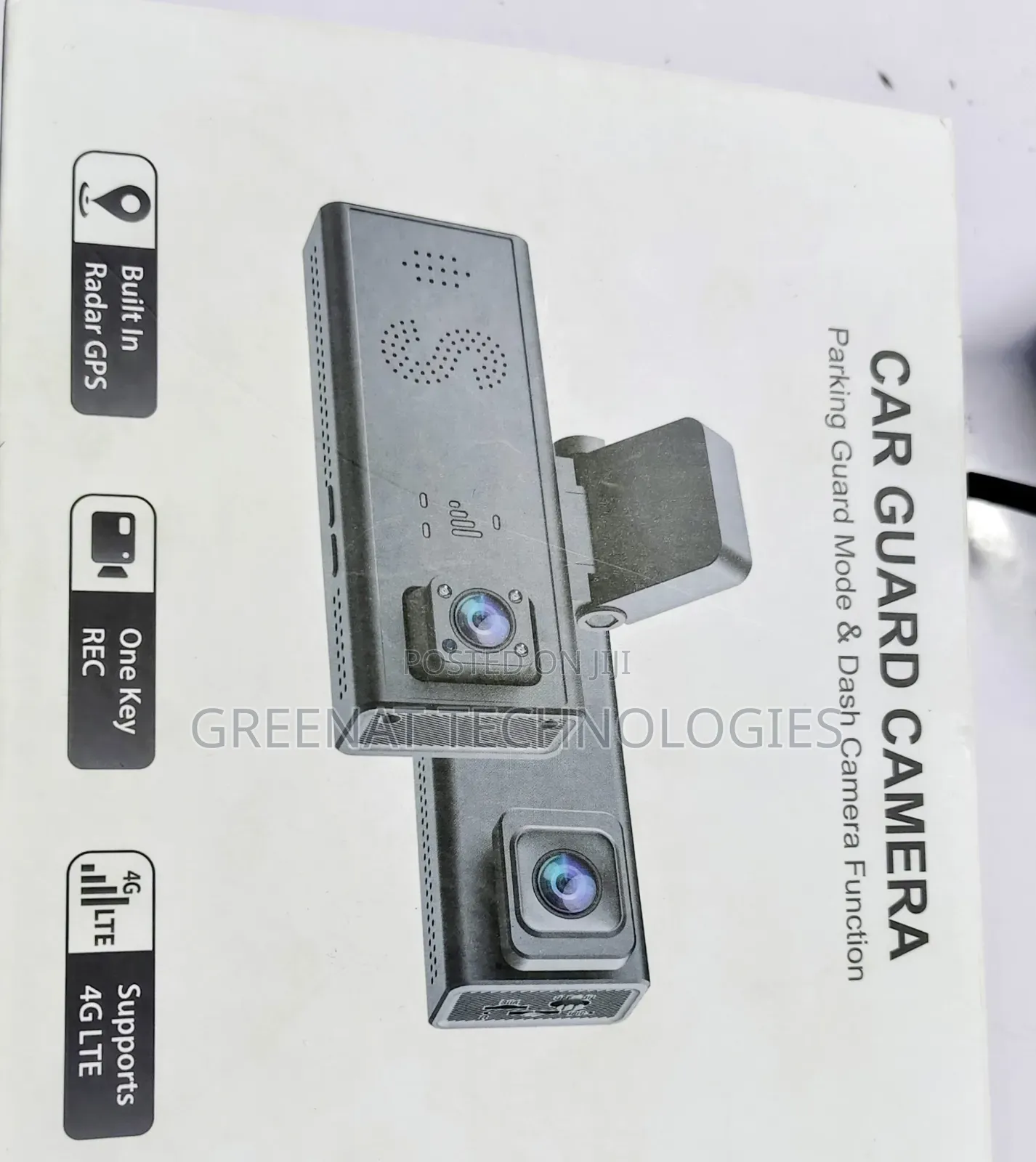Car Guard Dash Camera ST-CC09-GPS Function 4G LTE GPS Mode Dual Lens