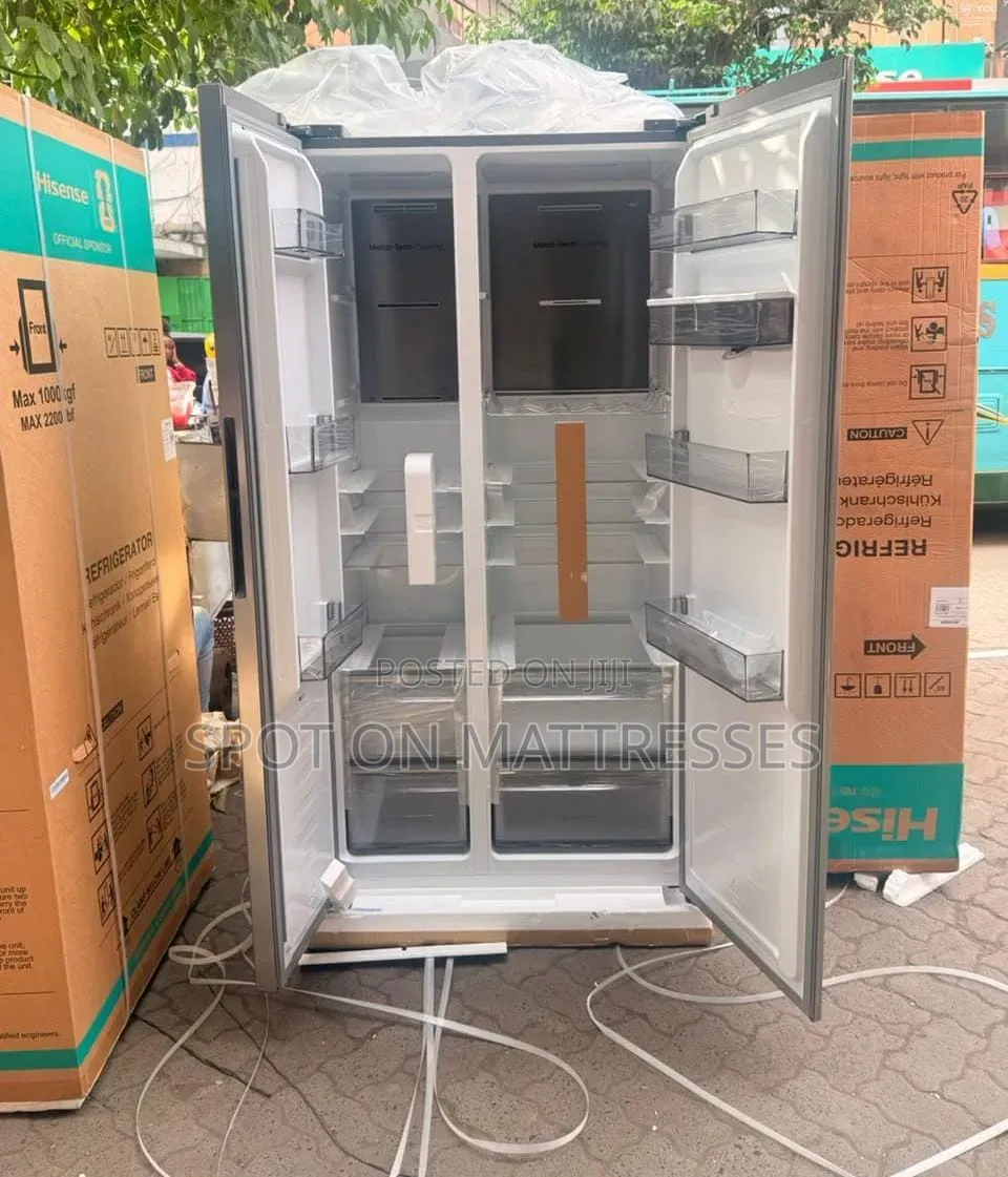 Elite! Hisense Fridge 541 Liters Side by Side. Countrywide Delivery!