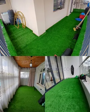 Green Grass Carpets Easy to Maintain Without Watering