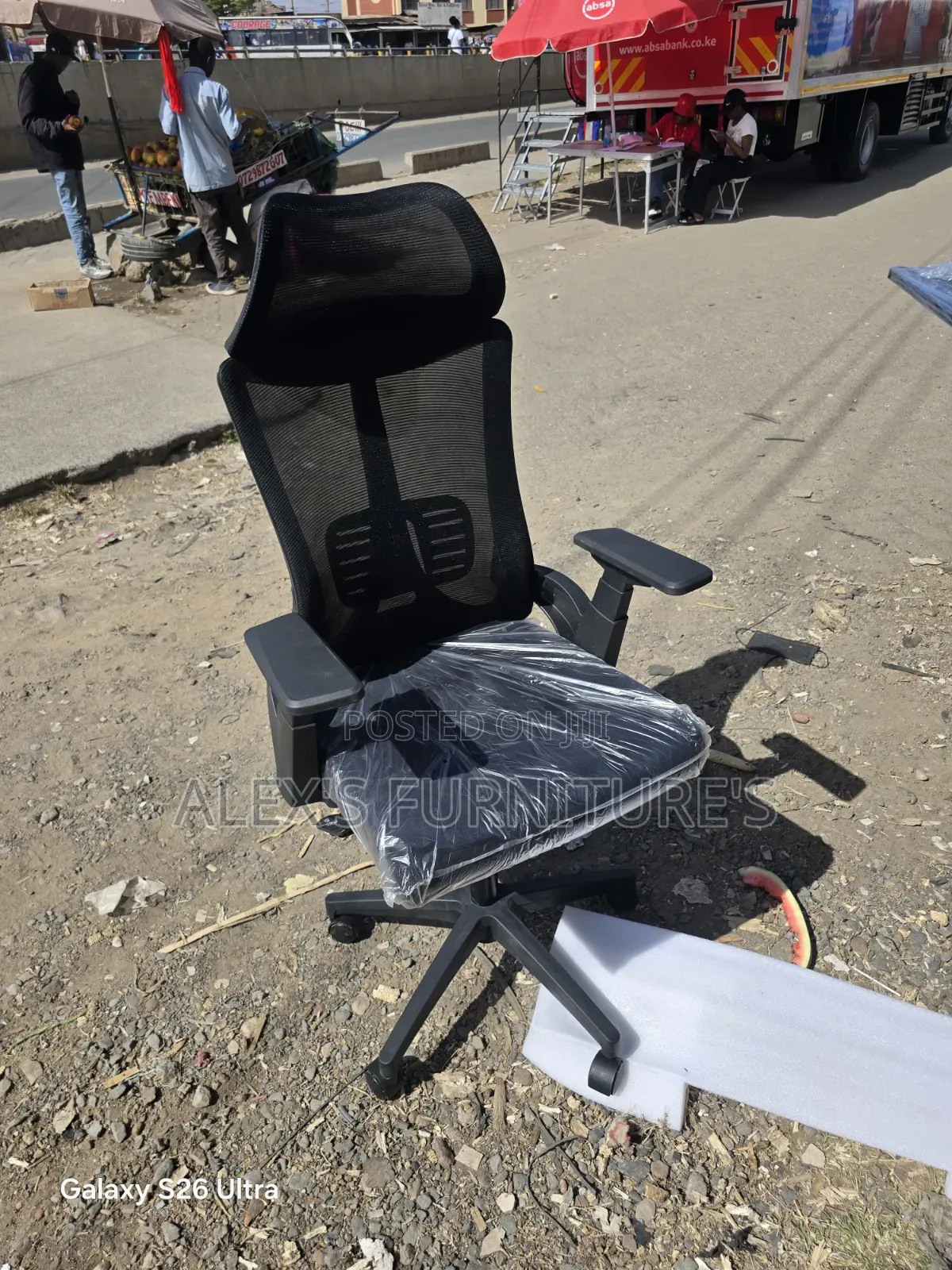 Big Headrest Office Chairs