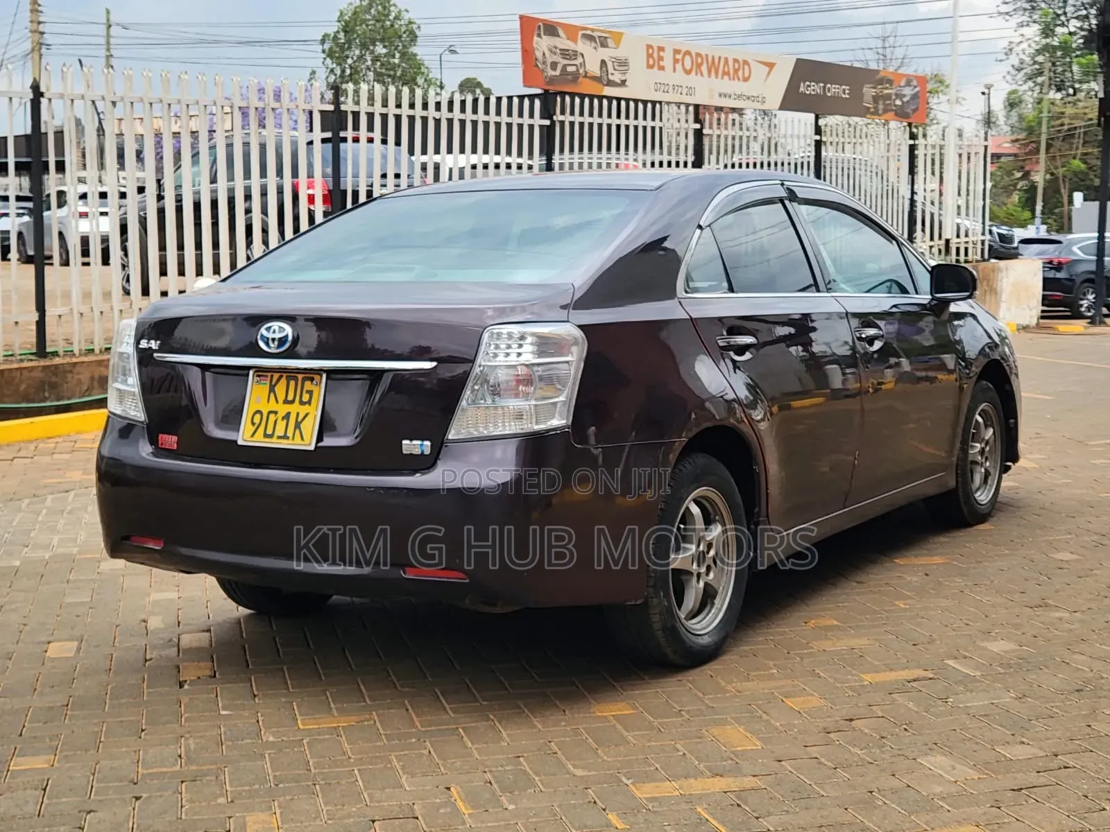 Toyota Sai 2.4 Hybrid FWD 2014 Burgundy