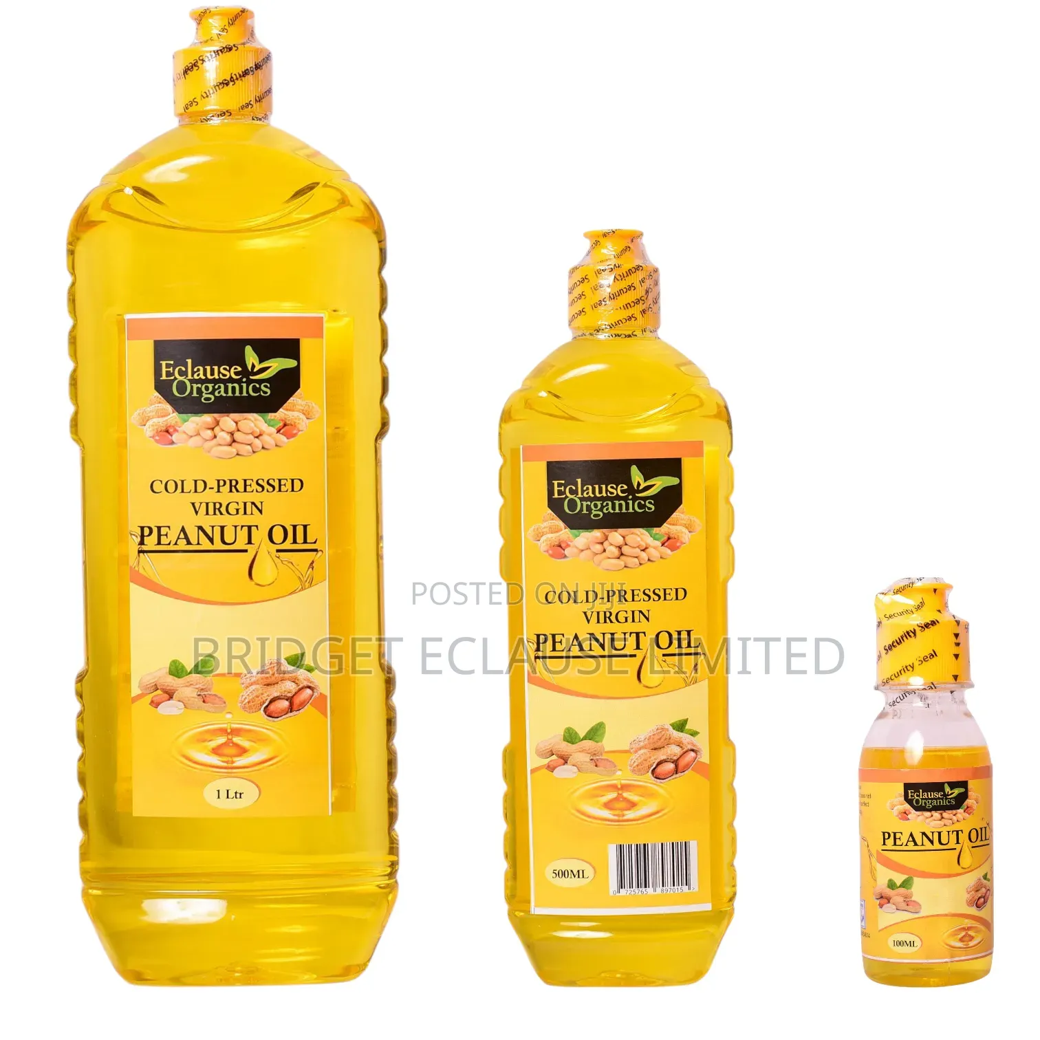 Cold-Pressed Virgin Peanut Oil