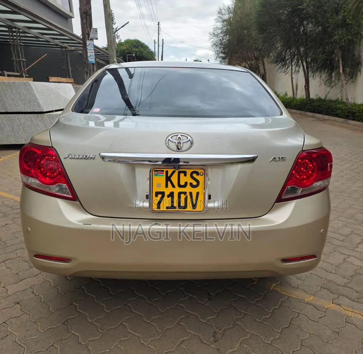 Toyota Allion 2012 Gold