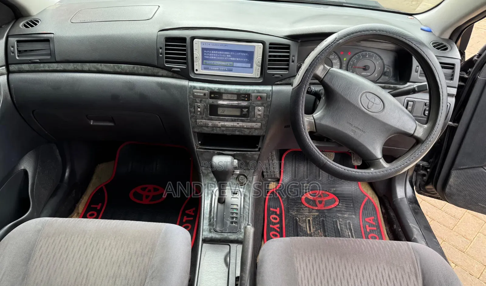 Toyota Corolla Fielder 2006 Black