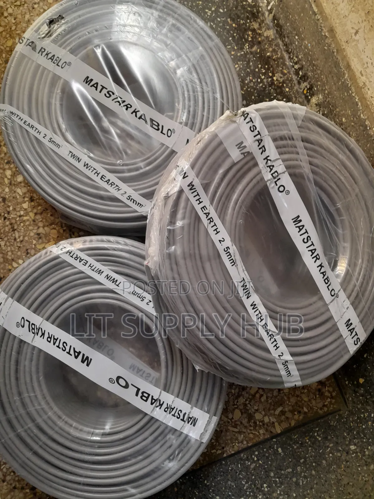 2.5mm Twin With Earth Wiring Cable Matstar Brand, Mt003