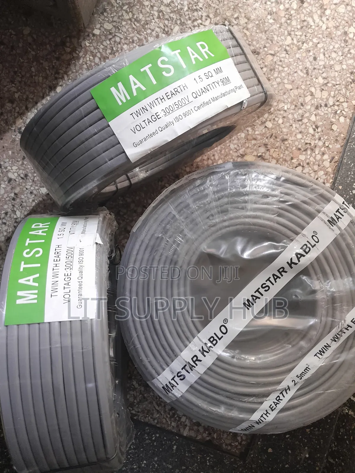 2.5mm Twin With Earth Electrical Cable, Mt004