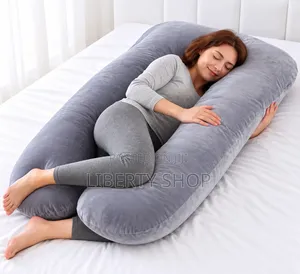 Awesling U-Shape Pregnancy Pillow – Full Body Maternity Support
