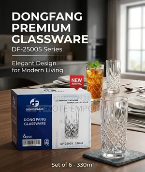 Drinking Crystal Glass Set