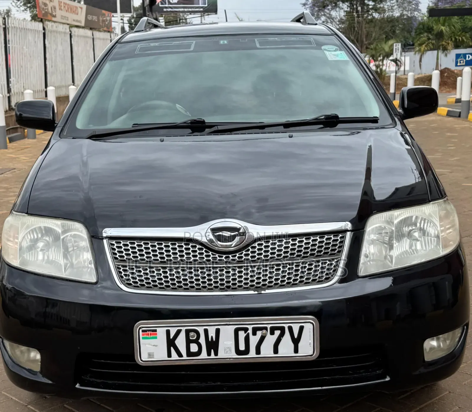 Toyota Corolla Fielder 2006 Matt Black