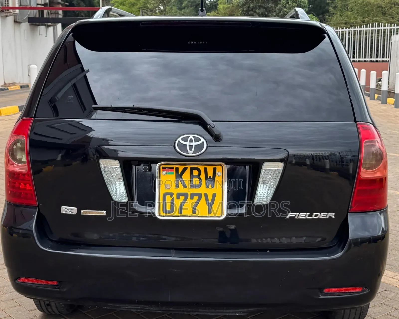 Toyota Corolla Fielder 2006 Matt Black