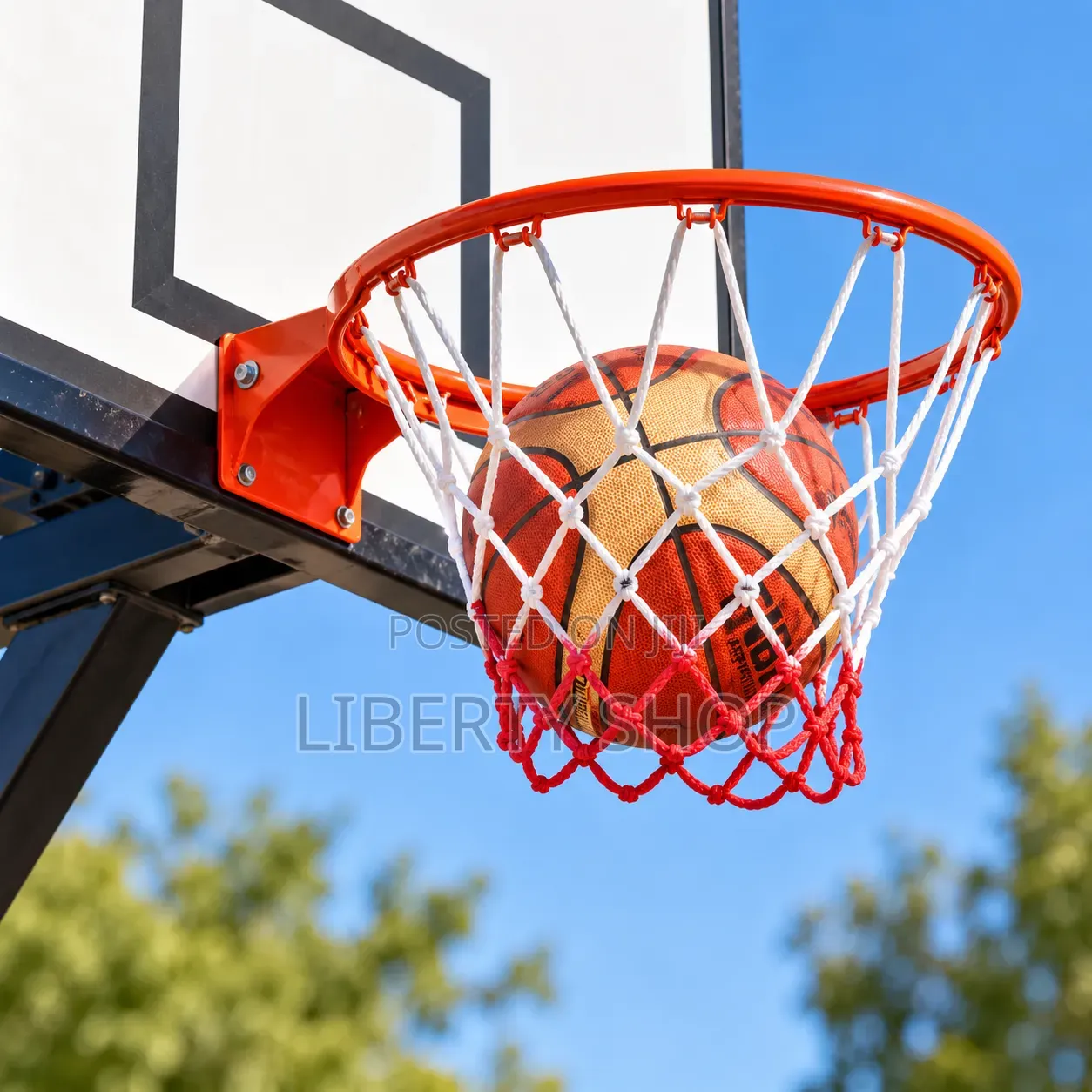 Molten Outdoor Basketball – Durable Rubber Basketball for Outdoor Cour