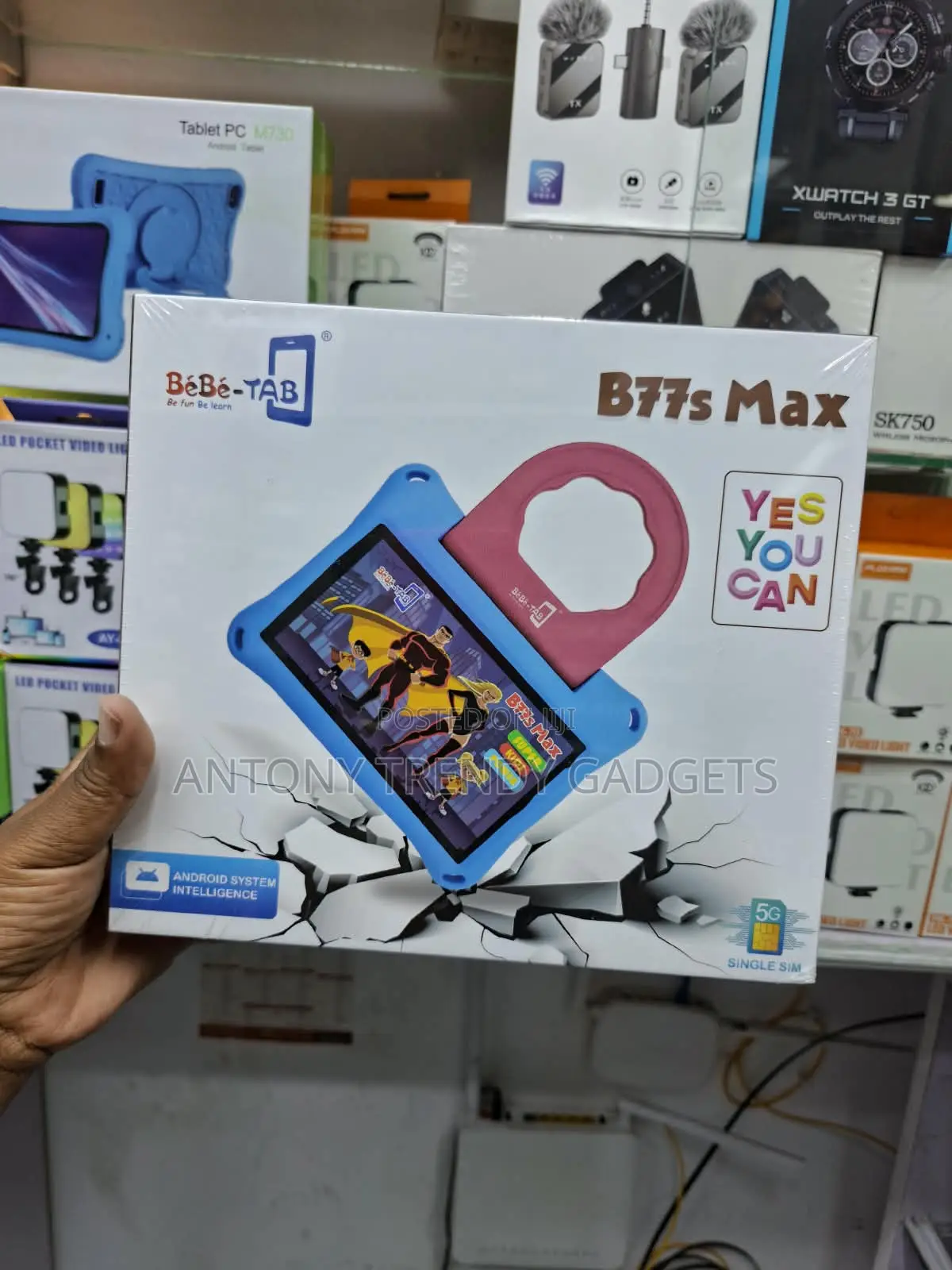 New Bebe B77s Max 256 GB Pink