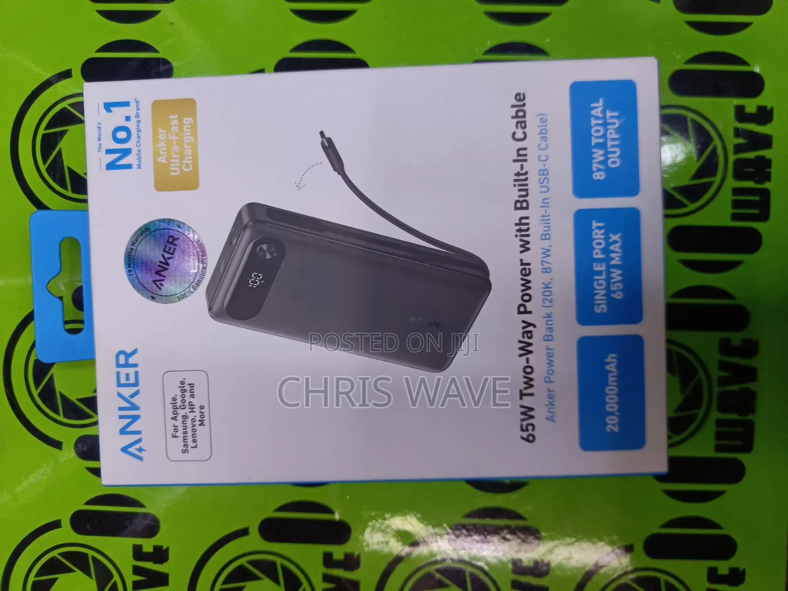 Original Anker 20000 Mah Powerbank