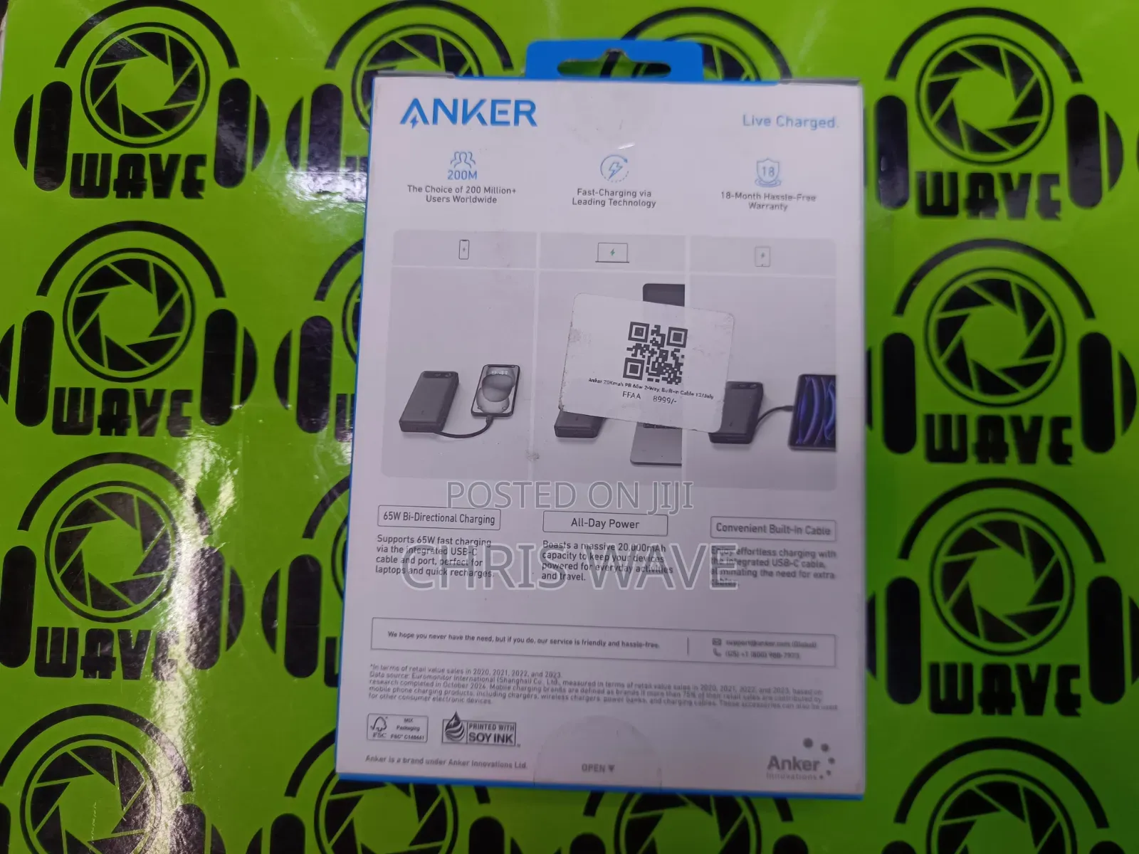 Original Anker 20000 Mah Powerbank
